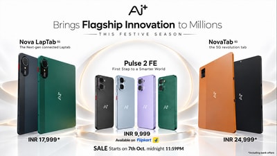 Ai+ introduces three new devices designed for everyday smartphone use, learning, and productivity. (Ai+) Ai+ introduces three new devices designed for everyday smartphone use, learning, and productivity. (Ai+)