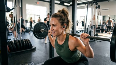 Best wireless headphones for gym: Workout-ready audio with secure fits, sweat resistance and lasting battery life. (AI Generated Image) Best wireless headphones for gym: Workout-ready audio with secure fits, sweat resistance and lasting battery life. (AI Generated Image)