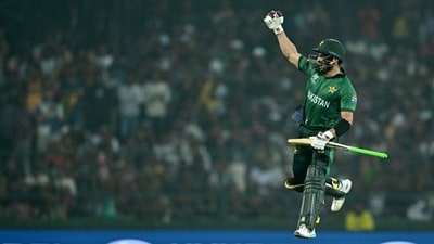 Pakistan are into men's cricket semifinals at the Asian Games (AFP)