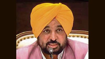 Chief minister Bhagwant Mann said on Monday that his government is dedicated to realising Bhagat Singh’s dreams by building a Punjab rooted in the values of patriotism, equality, justice, and public welfare. (PTI File) Chief minister Bhagwant Mann said on Monday that his government is dedicated to realising Bhagat Singh’s dreams by building a Punjab rooted in the values of patriotism, equality, justice, and public welfare. (PTI File)