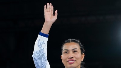 Lovlina Borgohain assures another medal for India at the Asian Games. (PTI) Lovlina Borgohain assures another medal for India at the Asian Games. (PTI)