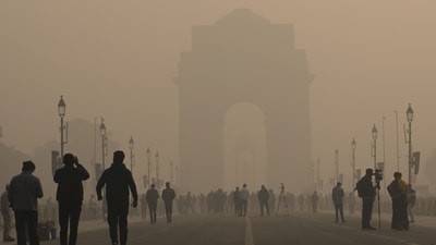 The air quality during winter months worsens in Delhi. (Vipin Kumar/ Hindustan Times) The air quality during winter months worsens in Delhi. (Vipin Kumar/ Hindustan Times)