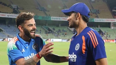 Virat Kohli and Shubman Gill in great spirits after the match (BCCI) Virat Kohli and Shubman Gill in great spirits after the match (BCCI)