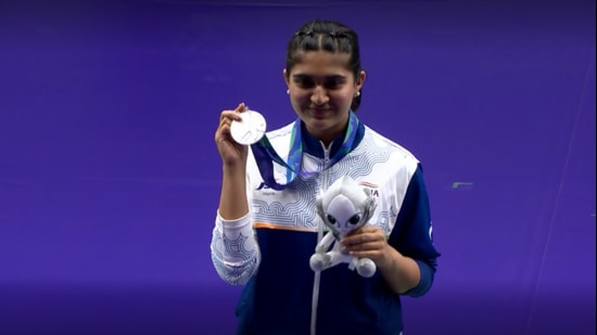 Asian Games: Esha wins 25m pistol silver after a tense shoot-off