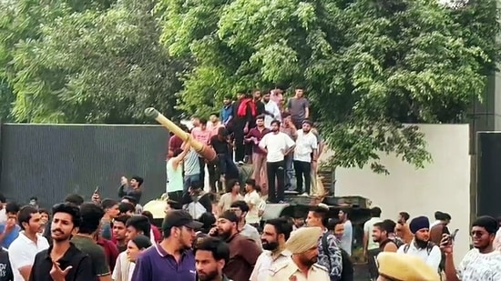 The allegations came amid protests at LPU over claims that a student was raped by a construction worker on the university campus and later died by suicide.