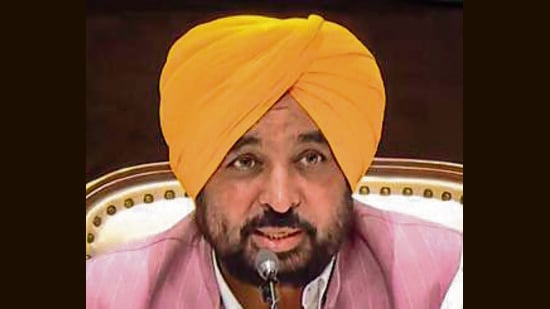 Chief minister Bhagwant Mann said on Monday that his government is dedicated to realising Bhagat Singh’s dreams by building a Punjab rooted in the values of patriotism, equality, justice, and public welfare. (PTI File)