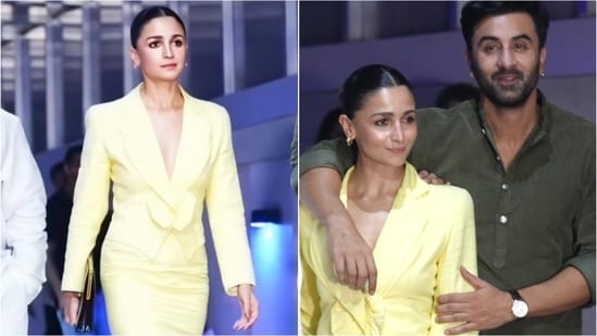 Alia Bhatt dazzles in butter-yellow Givenchy ensemble.
