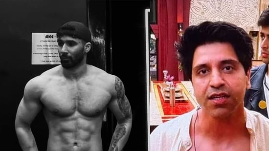 Siwet Tomar, on left, is a Reality TV star who has featured in shows like Roadies and The 50 earlier. He was reportedly evicted from Rise and Fall 2 for allegedly beating Poonawala. 