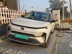 The paper projects annual EV sales to reach 9.1 million in FY2030-31 and nearly 49.9 million by FY2037-38.