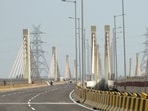 A view of the Barapullah Phase-3 elevated corridor that was inaugurated on September 29, 2026, in New Delhi.