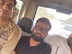 Anil Yadav and Mukesh Dhanger were arrested by the police. (Credit: Agra Police-X)