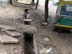 In the complaint, the school said the drain in front of the school was “completely broken” and the area became waterlogged during the monsoon. In the complaint, the school said the drain in front of the school was “completely broken” and the area became waterlogged during the monsoon.