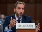 Former Special Counsel Jack Smith testifies during a hearing before the Senate Judiciary Committee in the Hart Senate Office Building on September 29 in Washington, DC.