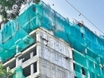 Mumbai, India - Sept. 28, 2026: Site of super speciality building at JJ Hospital, in Mumbai, India, on Monday, September 28, 2026. (Photo by Anshuman Poyrekar/Hindustan Times) (Anshuman Poyrekar/HT Photo)