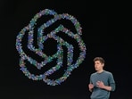 Open AI CEO Sam Altman delivers the keynote address during the OpenAI developers conference at Fort Mason in San Francisco, California. 