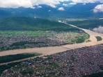 The Water Resources Department said the water level in the Gandak river hit a record 91.25 metres at Bagaha following heavy rain in Nepal.