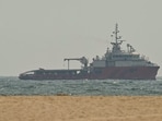 Oil tankers carry more crude through the Strait of Hormuz as Middle East exports rise.  (Photo by AFP) / 