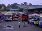 The reduced fleet affected passengers dependent on state-run transport for their daily commute (Gurpreet Singh/HT)