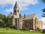 A view of Cornell University where seven students have been accused of drugging and gangraping a former student.