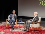 External affairs minister S Jaishankar speaks at Asia Society after the United Nations General Assembly's high-level week, in New York on Monday(@DrSJaishankar X)