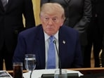Trump hosts a luncheon for tech leaders in the East Room of the White House in Washington on September 29.