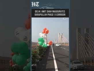 Amit Shah Inaugurates Barapullah Phase-3 Road Boosting East-South Delhi Connectivity