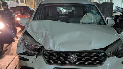 The accident occurred between 4:15 pm and 4:30 pm at the junction of CD Road and 16th Road. (HT_PRINT)
