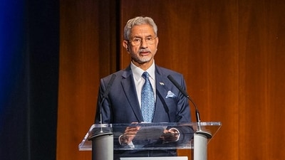 Jaishankar made the remarks while addressing the Asia Society event in New York. (@DrSJaishankar X) Jaishankar made the remarks while addressing the Asia Society event in New York. (@DrSJaishankar X)