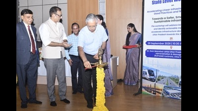 Chief secretary SP Goyal inaugurates state-level workshop in Lucknow on Tuesday. (Sourced)