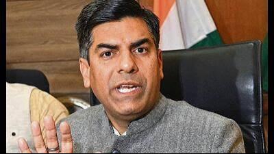 Mayor Saurabh Joshi, along with senior officers of the municipal corporation (MC), participated virtually in the national-level interaction. (HT File)