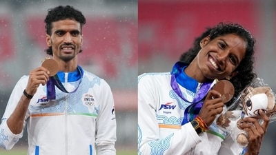 Gulveer Singh and Vithya Ramraj have won three medals each at Asian Games 2026 (PTI) Gulveer Singh and Vithya Ramraj have won three medals each at Asian Games 2026 (PTI)