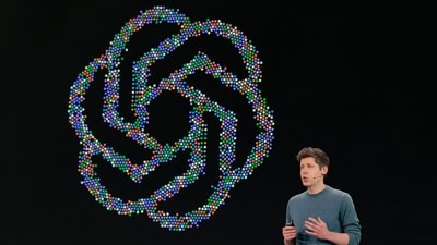 Open AI CEO Sam Altman delivers the keynote address during the OpenAI developers conference at Fort Mason in San Francisco, California. (Getty Images via AFP) Open AI CEO Sam Altman delivers the keynote address during the OpenAI developers conference at Fort Mason in San Francisco, California. (Getty Images via AFP)