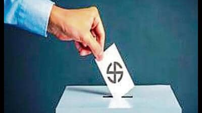 Polling for UP MLC election is scheduled for October 23 and counting and final results will come on October 27. (For Representation) Polling for UP MLC election is scheduled for October 23 and counting and final results will come on October 27. (For Representation)