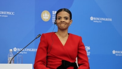 Candace Owens faced allegations of being gay on social media, though the claims came from unverified profiles. (REUTERS)