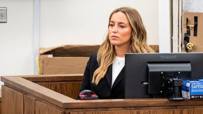 Alleigha Botner and Caleb Flynn were having an affair and the latter is now on trial for the alleged murder of his wife, Ashley. (X/@iamlegacy23)