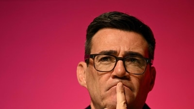 The Labour statement said Burnham would set out a "clear direction for the country." (AFP) The Labour statement said Burnham would set out a "clear direction for the country." (AFP)