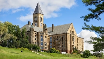 A view of Cornell University where seven students have been accused of drugging and gangraping a former student. (X/@Cornell)