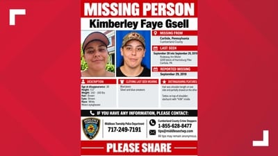David Snyder, 39, faces murder and strangulation charges linked to the death of Kimberly Gsell, who was reported missing in 2019. (Cumberland County Crime Stoppers) David Snyder, 39, faces murder and strangulation charges linked to the death of Kimberly Gsell, who was reported missing in 2019. (Cumberland County Crime Stoppers)
