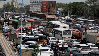 Fadnavis approved a provision of  ₹1,826 crore, which includes around  ₹1,400 crore for Chakan and  ₹426.54 crore for Hinjewadi to ease traffic congestion. (HT Print/Representational)