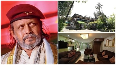 Mithun Chakraborty's 1.5-acre Madh Island bungalow. Mithun Chakraborty's 1.5-acre Madh Island bungalow.