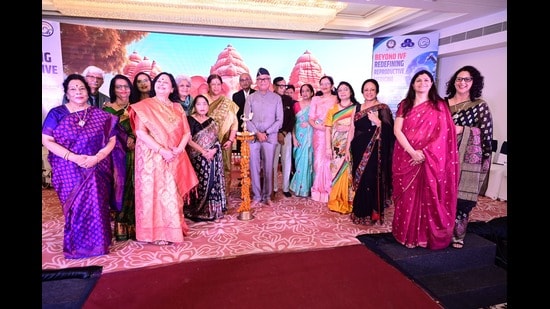 The family had gathered in the village on Monday for the Shradh ceremony and visited the riverbank (HT)