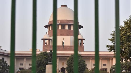 A view of Supreme Court (Sonu Mehta/HT PHOTO)