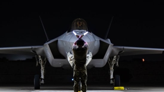 The embassy said in a post on X that the F-35As were “making their exercise debut in India at Tarang Shakti"