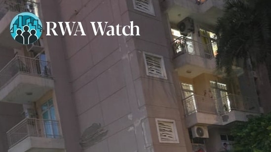 RWA Watch: Residents of a housing society in Greater Noida West protest over alleged deficiencies in basic services and restrictions on the entry of delivery personnel and workers.