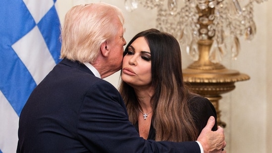 US Ambassador to Greece Kimberly Guilfoyle is facing scrutiny over her close ties to a Greek energy company. (Bloomberg)