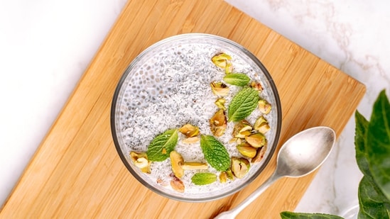 Greek yoghurt and chia seeds are excellent for the gut. 