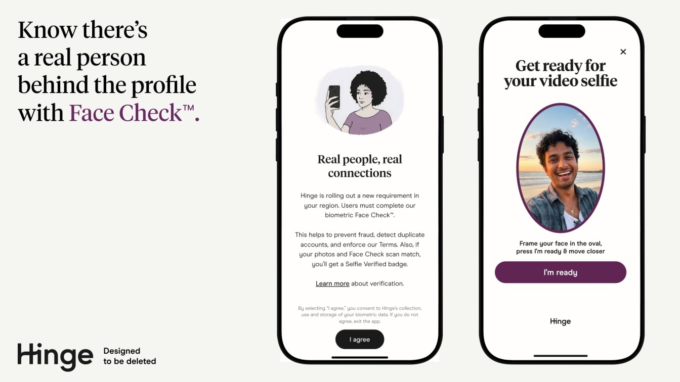 Face check is a part of the onboarding tool.