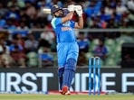 Rohit Sharma in great touch as India look to chase down 406.