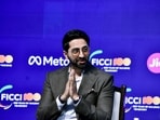 Ayushmann Khurrana at the FICCI FRAMES 2026 event at the Grand Hyatt, Santacruz, in Mumbai on Tuesday. (ANI Photo)
