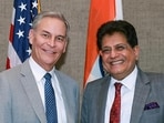 Commerce and industry minister Piyush Goyal arrived in Milwaukee to attend the G20 Trade Ministers’ meeting. (@PiyushGoyal X)